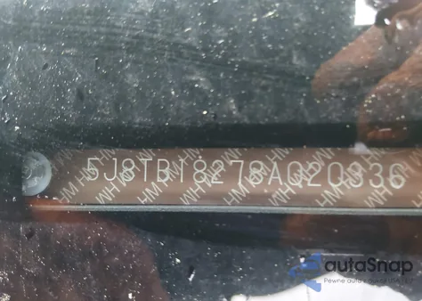 2008 Acura Rdx из США, поврежденный, VIN 5J8TB18278A020336